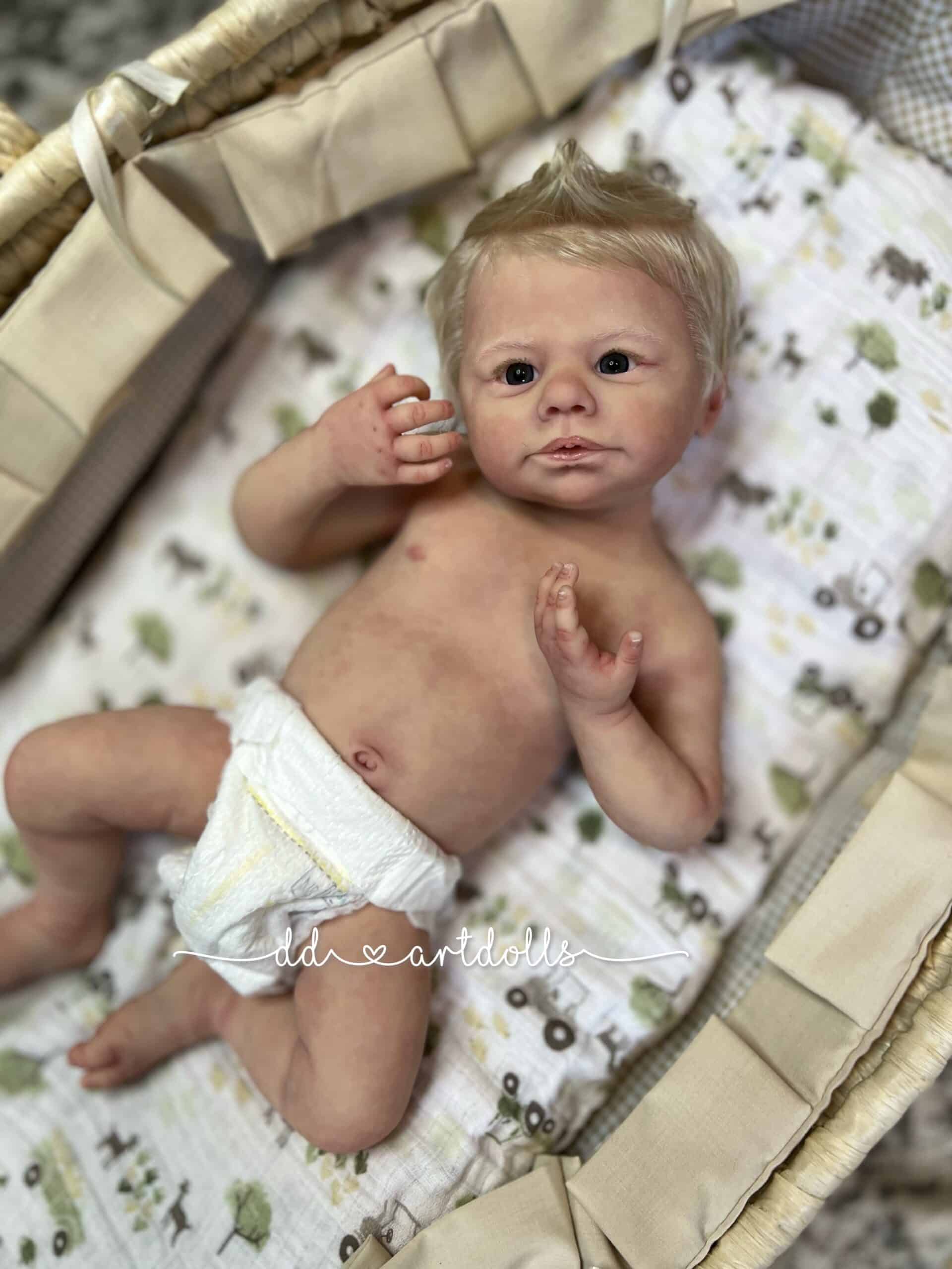 Full Body Silicone Baby Doll Kit 