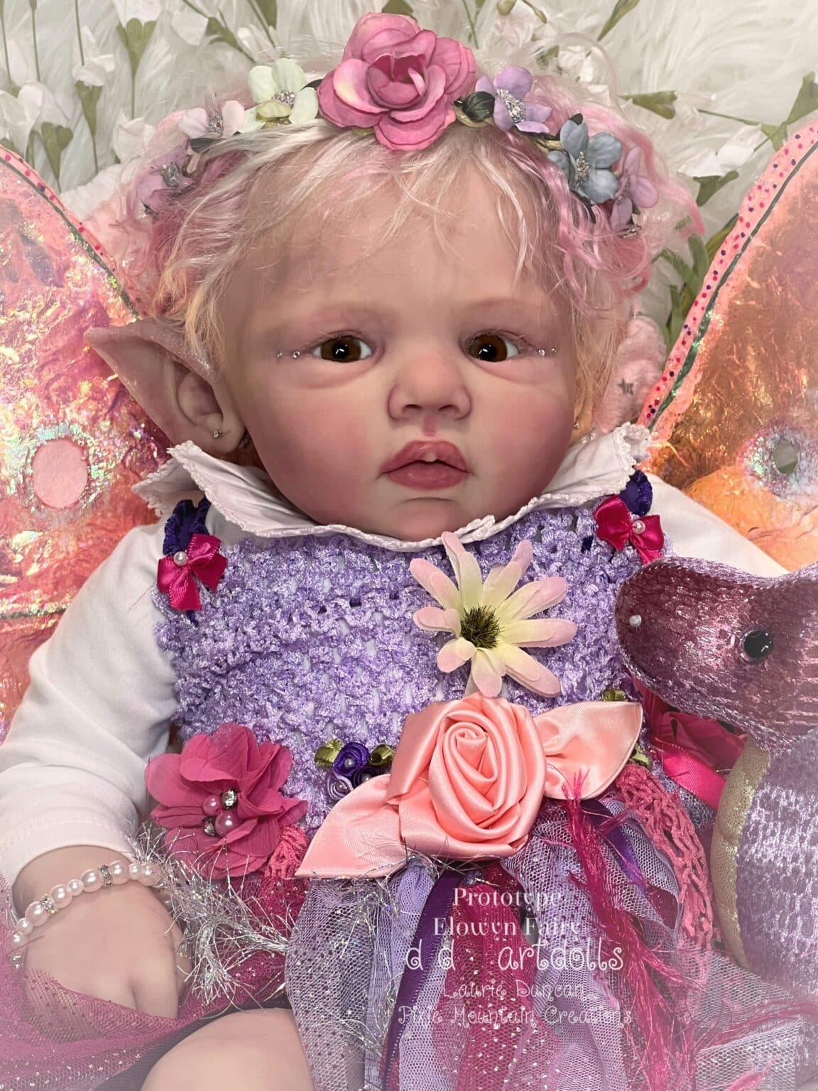 Elowyn BLANK Partial Silicone Doll kit - DD ArtDolls